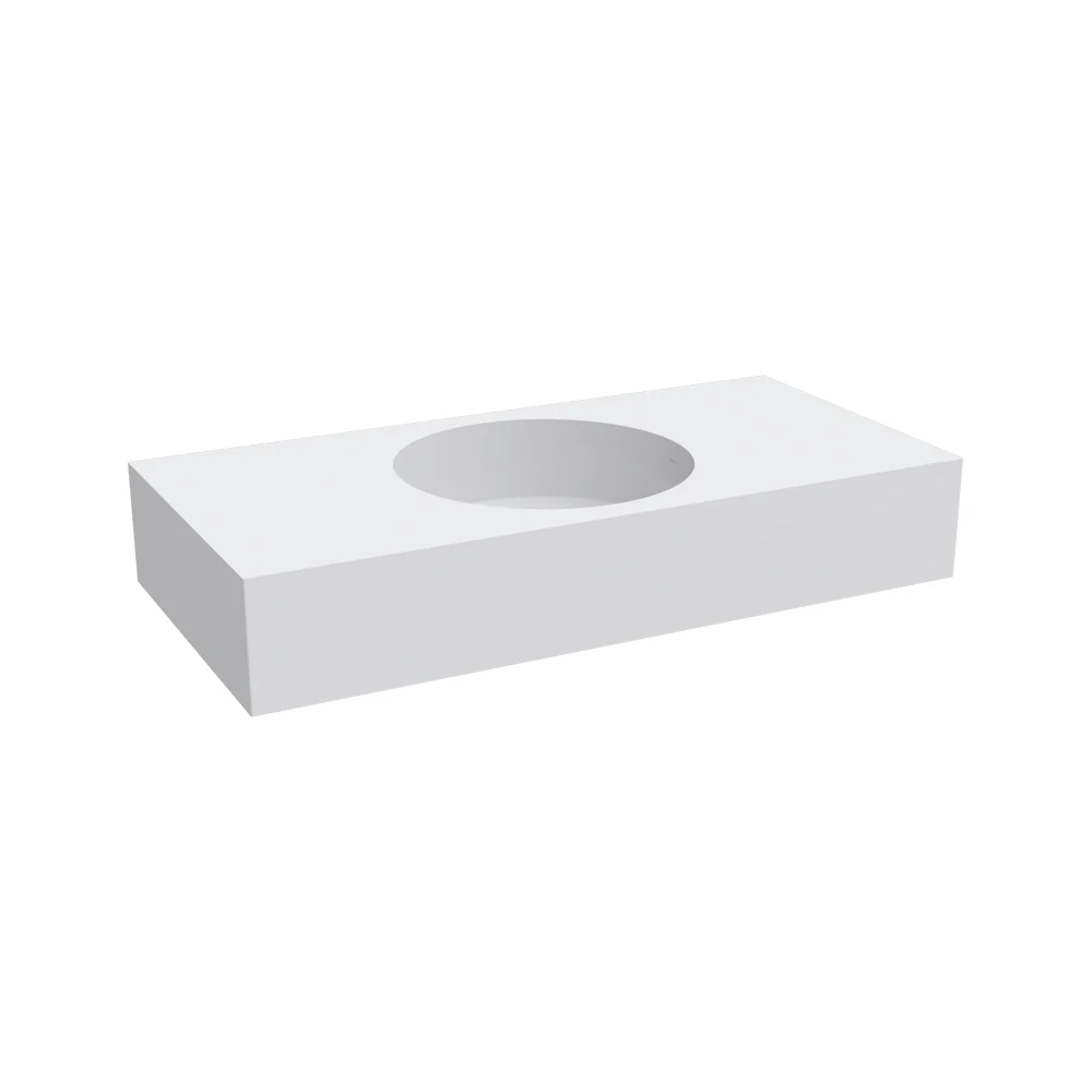 Rotondo 1000 Basin with Overflow