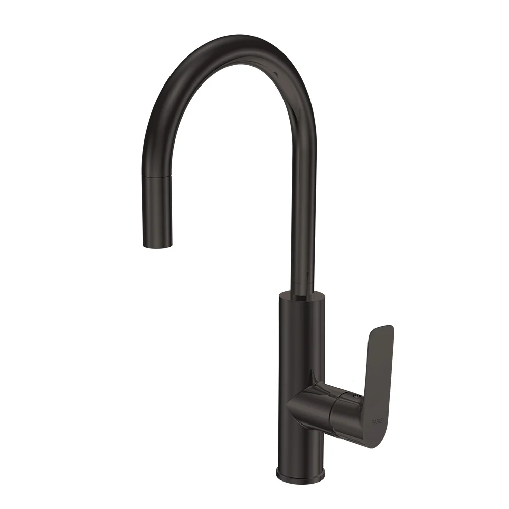 Slim II Kitchen Mixer with Round Pull Out Spout - Image 6