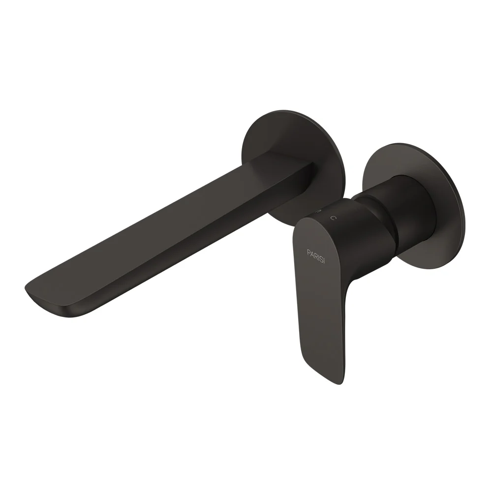 Slim II Wall Mixer with 190mm Spout (Individual Flanges) - Image 5