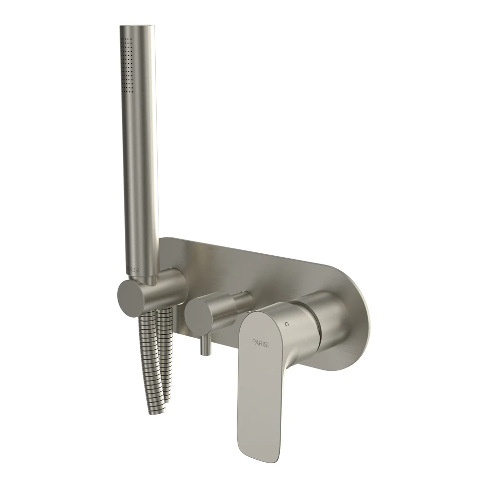 Slim II Wall Mixer with Diverter and Hand Shower - Image 3