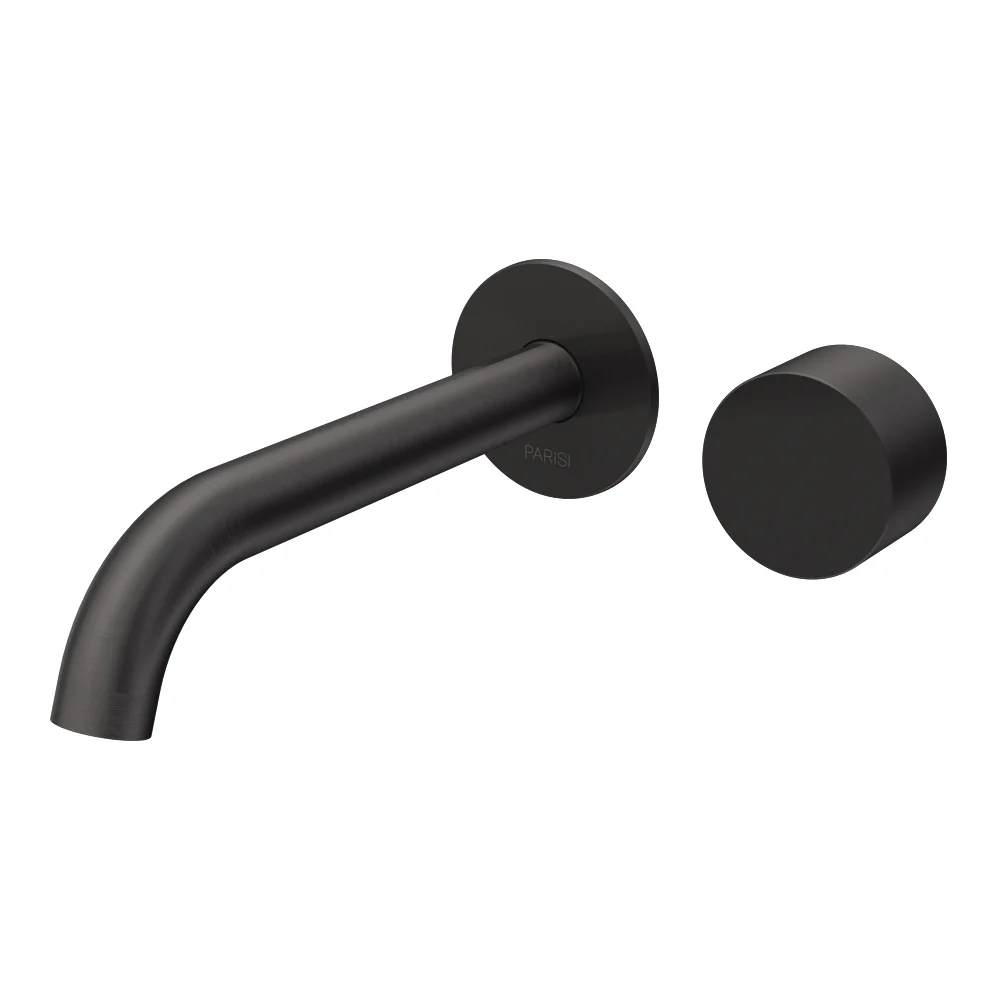 Stereo Wall Mixer with 190mm Spout (Individual Flanges) - Image 6