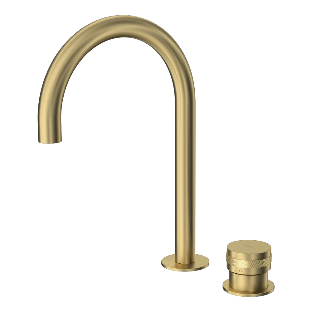 Todo II Hob Mixer with Round Swivel Spout - Image 4