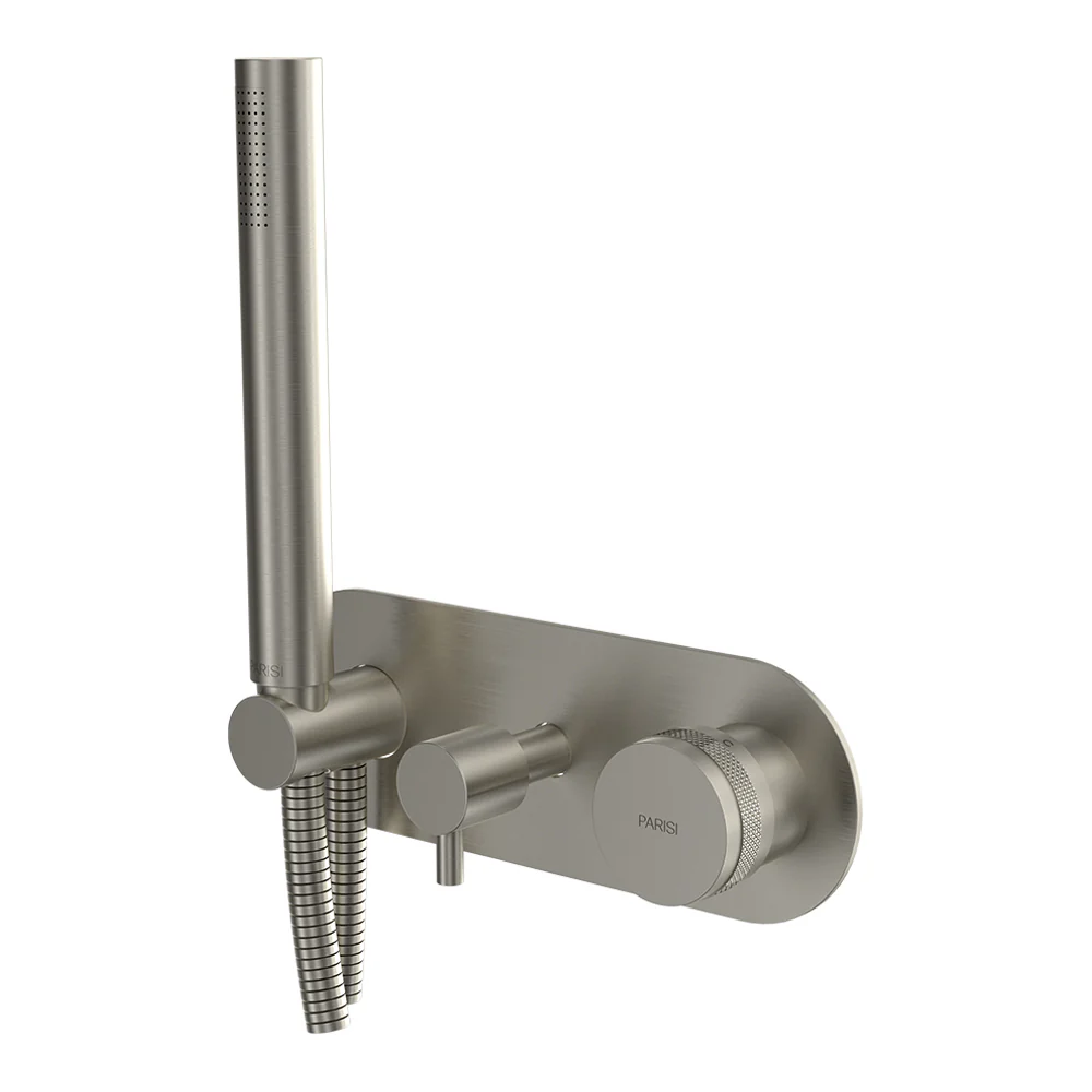 Todo II Wall Mixer with 3-Way Diverter and Handshower - Image 3