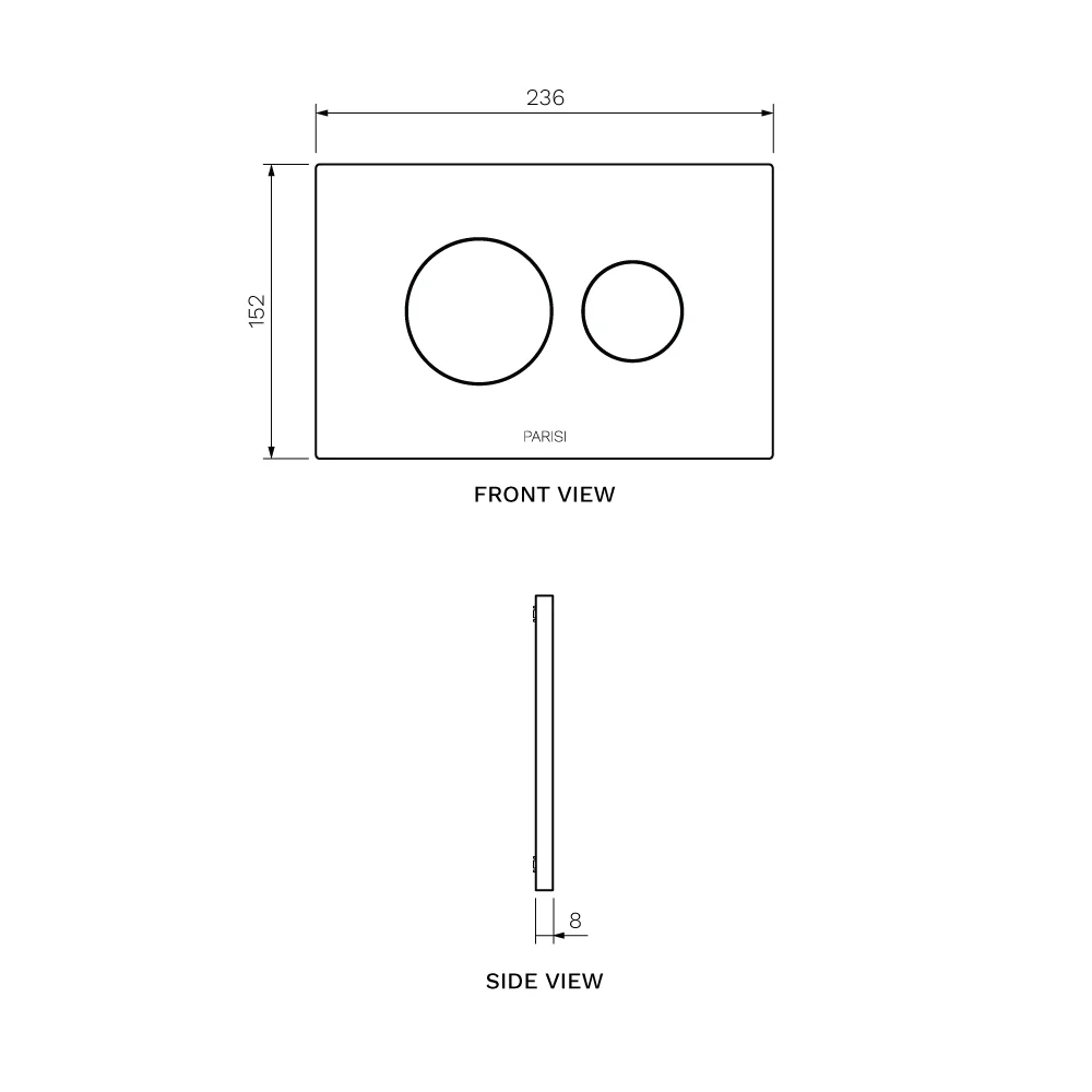 Tondo II Push Panel - Image 9