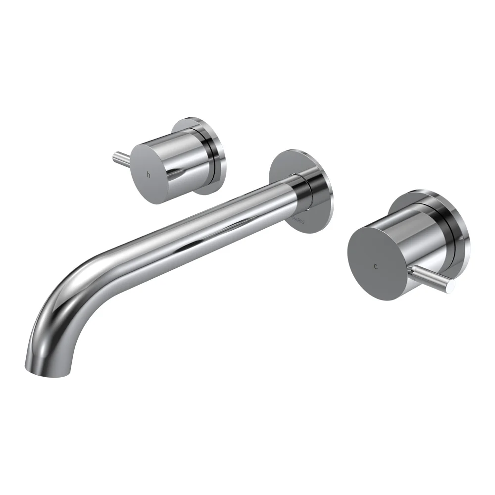 Tondo II Wall Basin-Bath Set with 190mm Spout