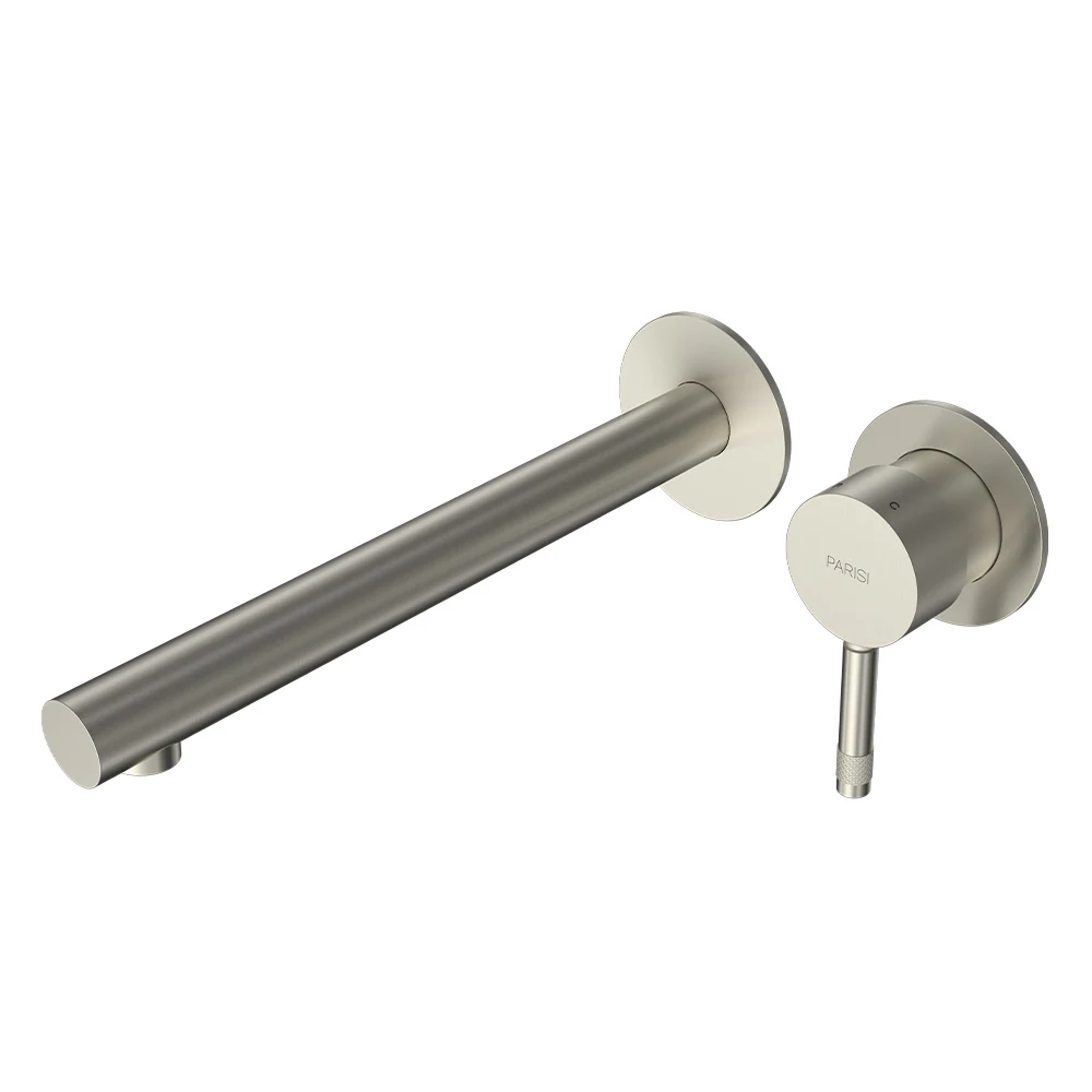 Tondo II Wall Mixer with 220mm Spout (Individual Flanges) - Image 3