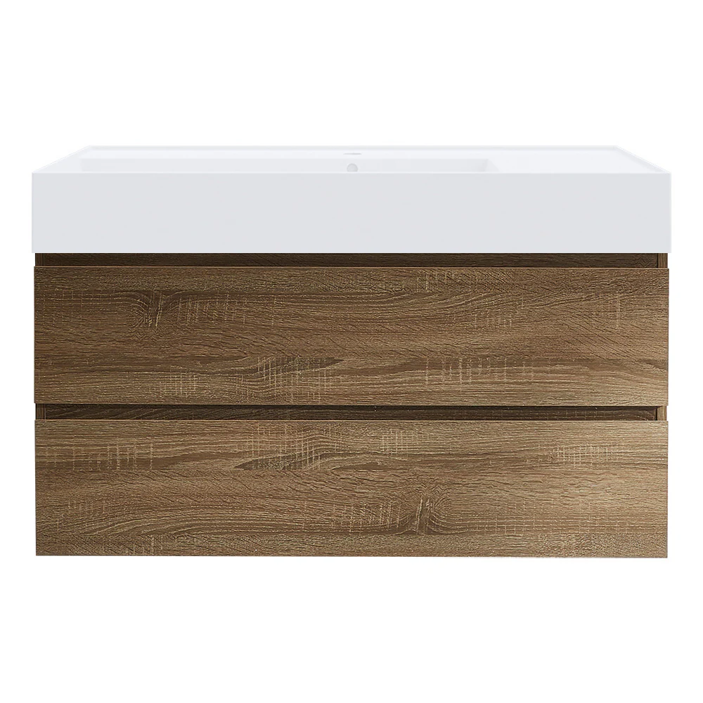 Twenty 1000 Wall Cabinet with Matt White Left Bowl Top - Image 5