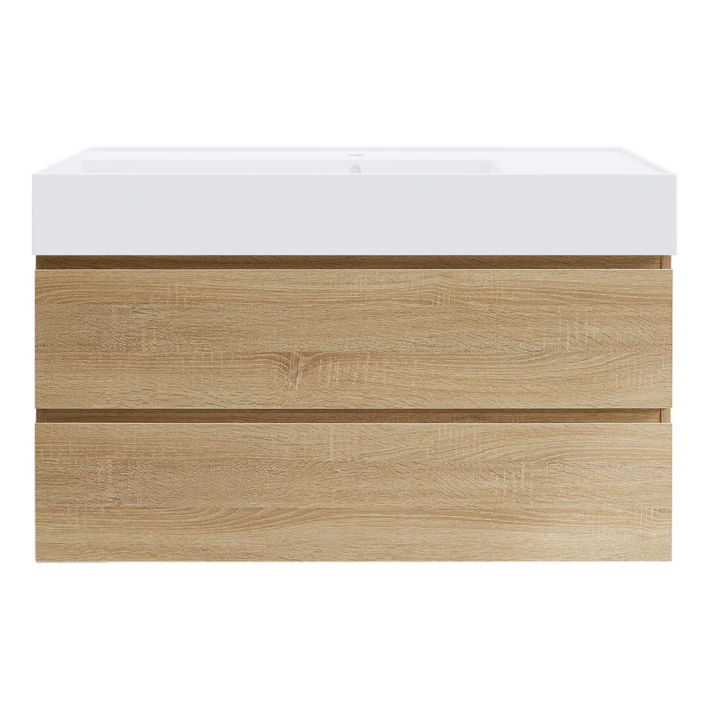 Twenty 1000 Wall Cabinet with Matt White Left Bowl Top - Image 6