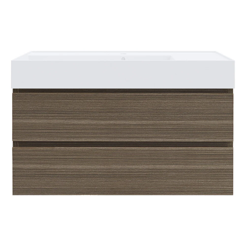 Twenty 1000 Wall Cabinet with Matt White Left Bowl Top - Image 8