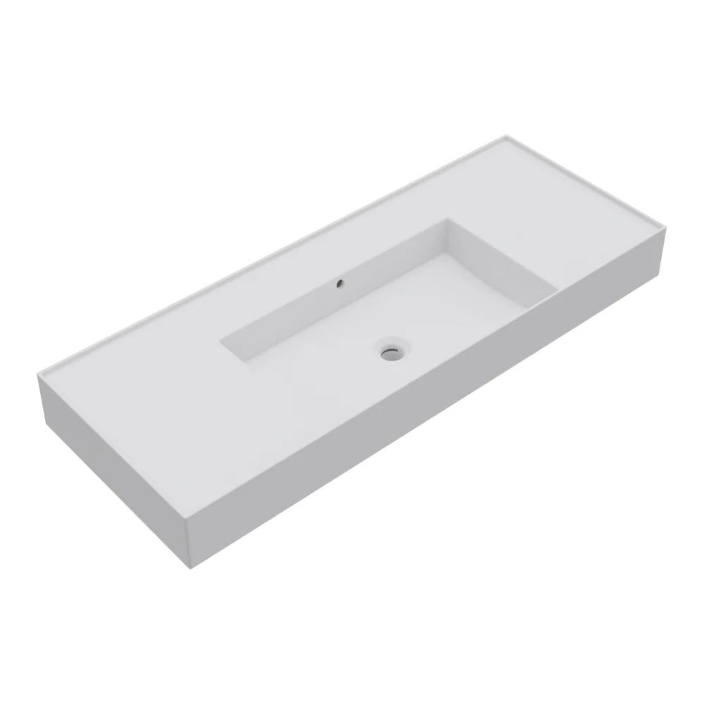 Twenty 120 Central Bowl Wall Basin - Image 2