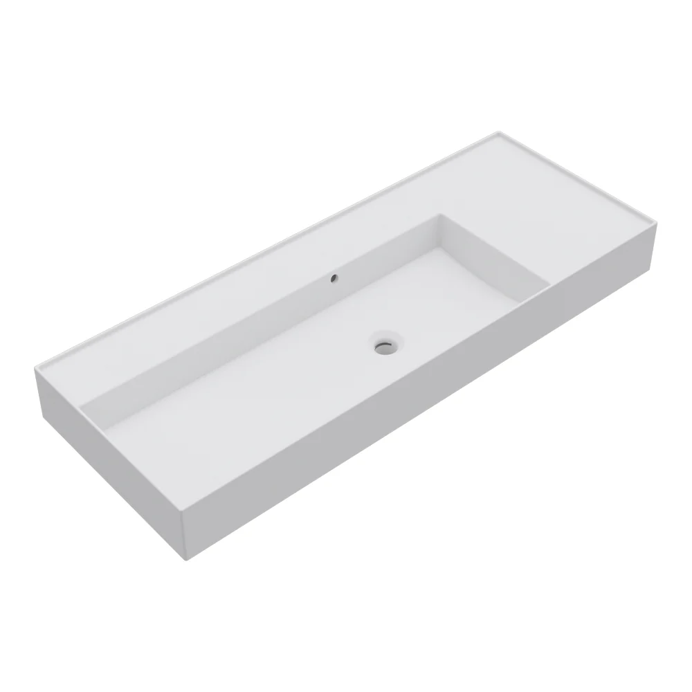 Twenty 120 Left Bowl Wall Basin - Image 2