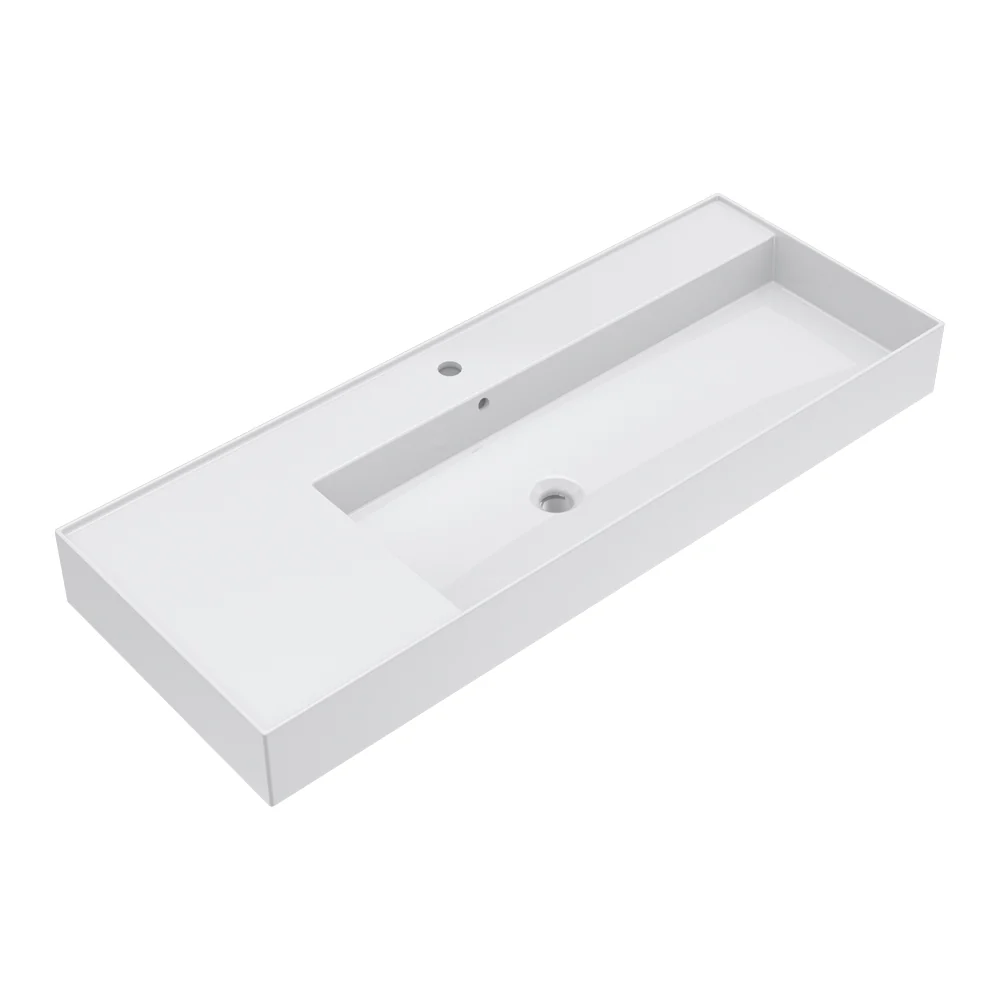 Twenty 120 Right Bowl Wall Basin - Image 3