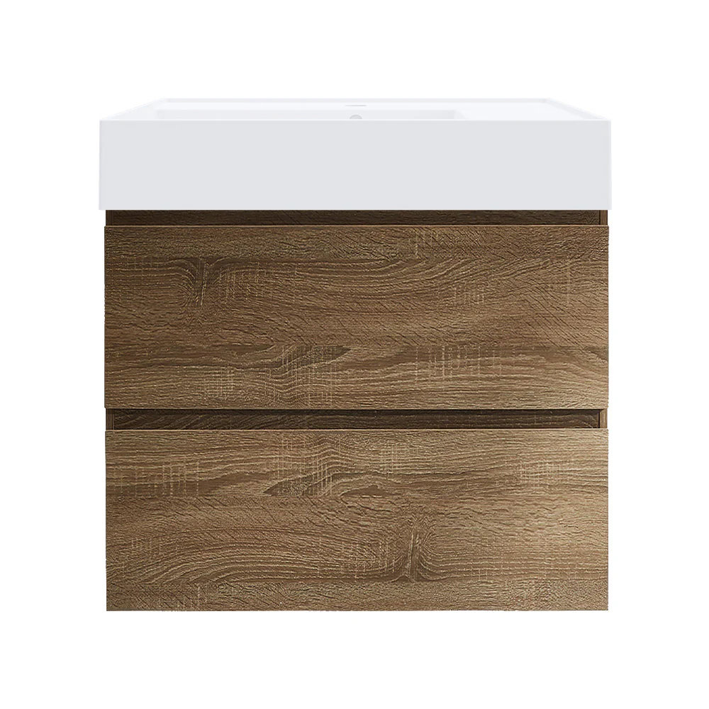 Twenty 600 Wall Cabinet with Matt White Left Bowl Top - Image 5