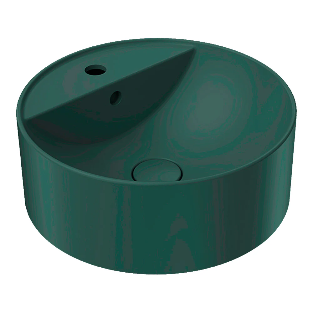 Twinset Slim 420 Bench Basin With Tap Ledge - Image 8